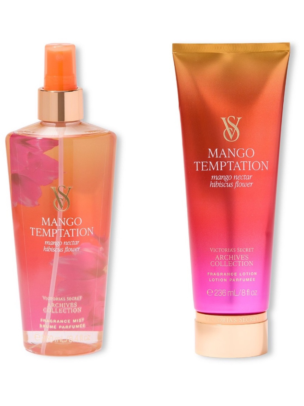 VS MANGO TEMPTATION MIST/LOTION NWT